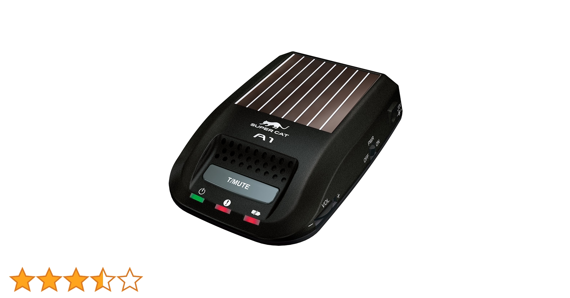 Amazon | ユピテル レーダー探知機 A1 ソーラータイプ